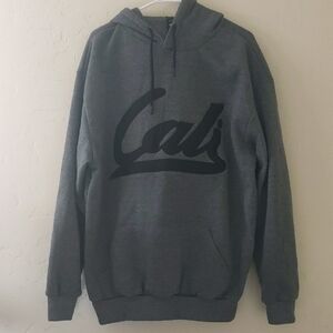 Original Deluxe Gray Hoodie with Black Cali Logo